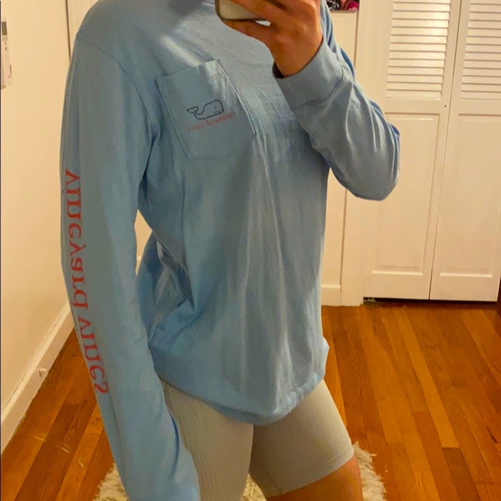 Blue Vineyard Vines Top